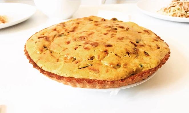 POLENTA QUICHE-GLUTEN FREE