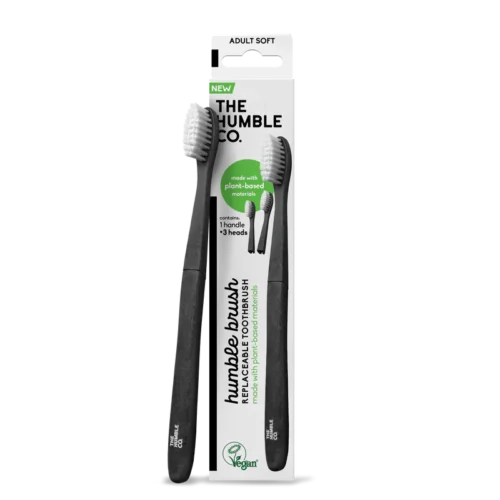 Plant-based toothbrush - Soft 3x heads - Image 2