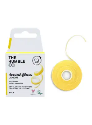 Dental floss lemon