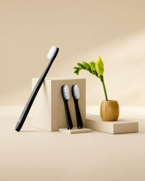 Plant-based toothbrush - Soft 3x heads