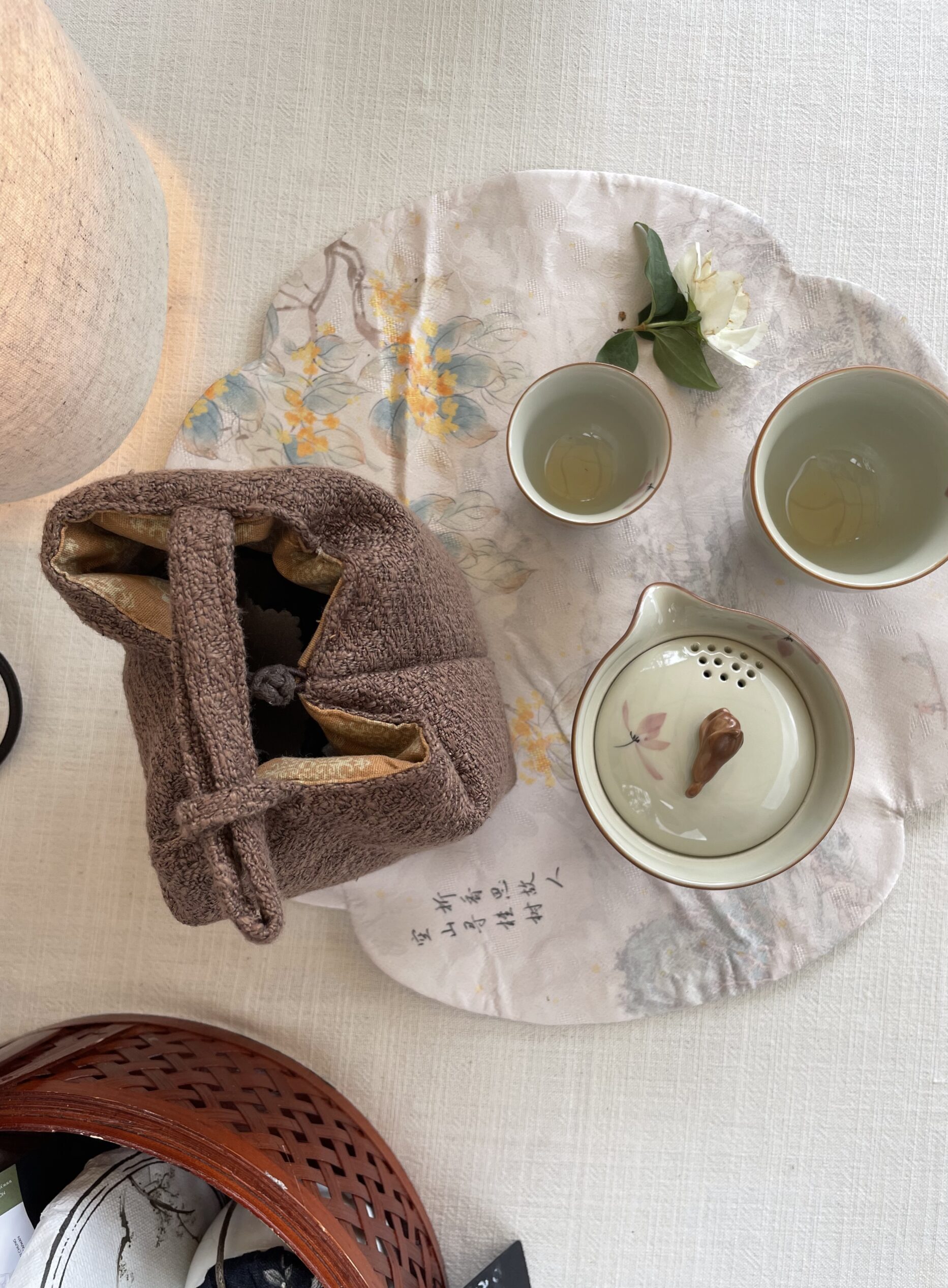 Tea travelling set