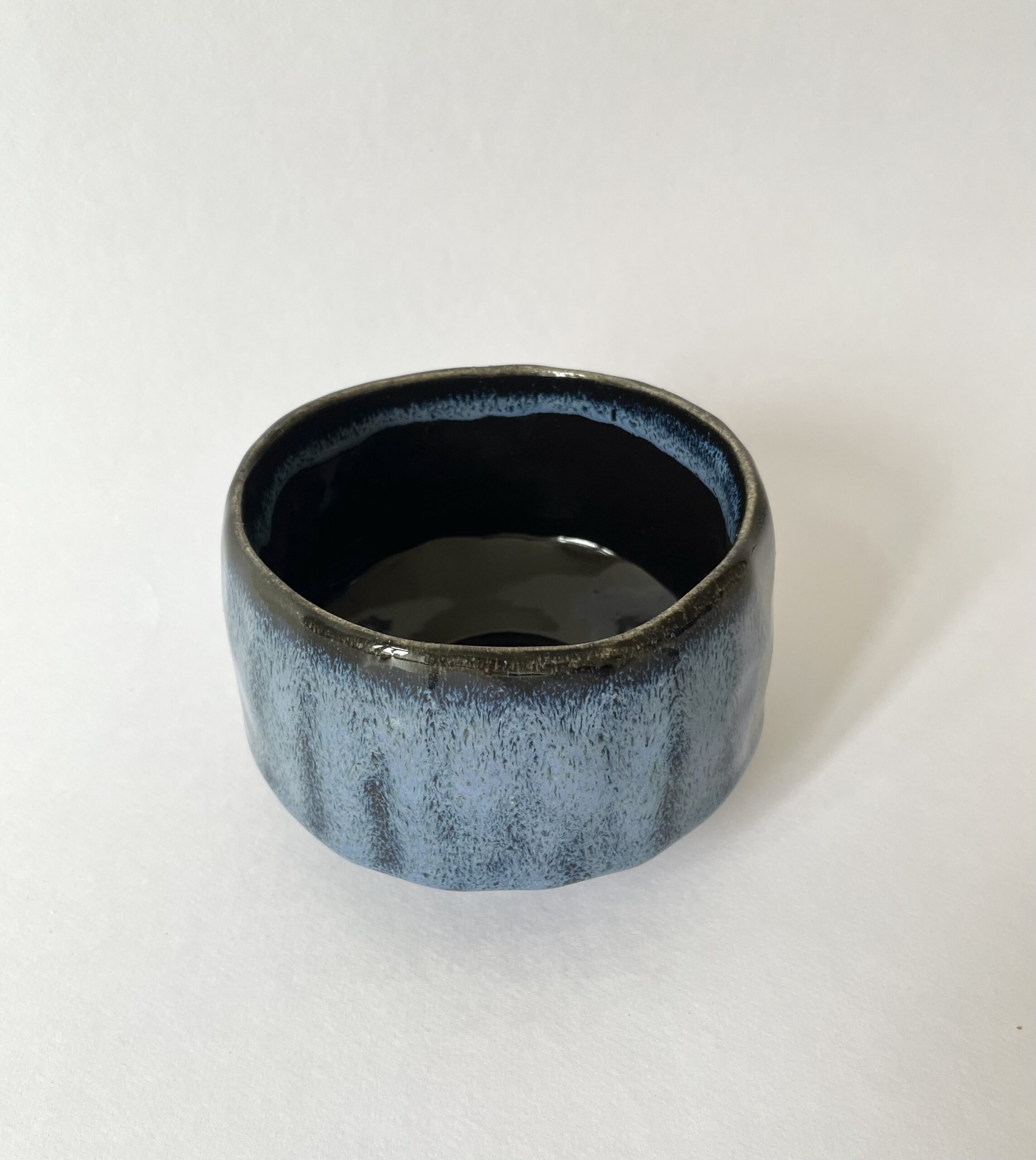 Chawan taro blue