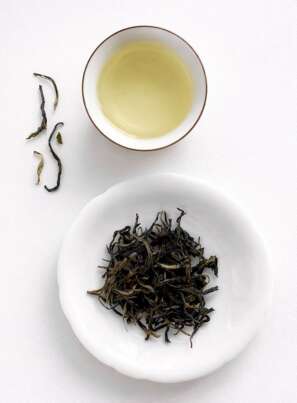 snow mountain green tea