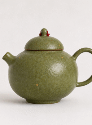 Green teapot