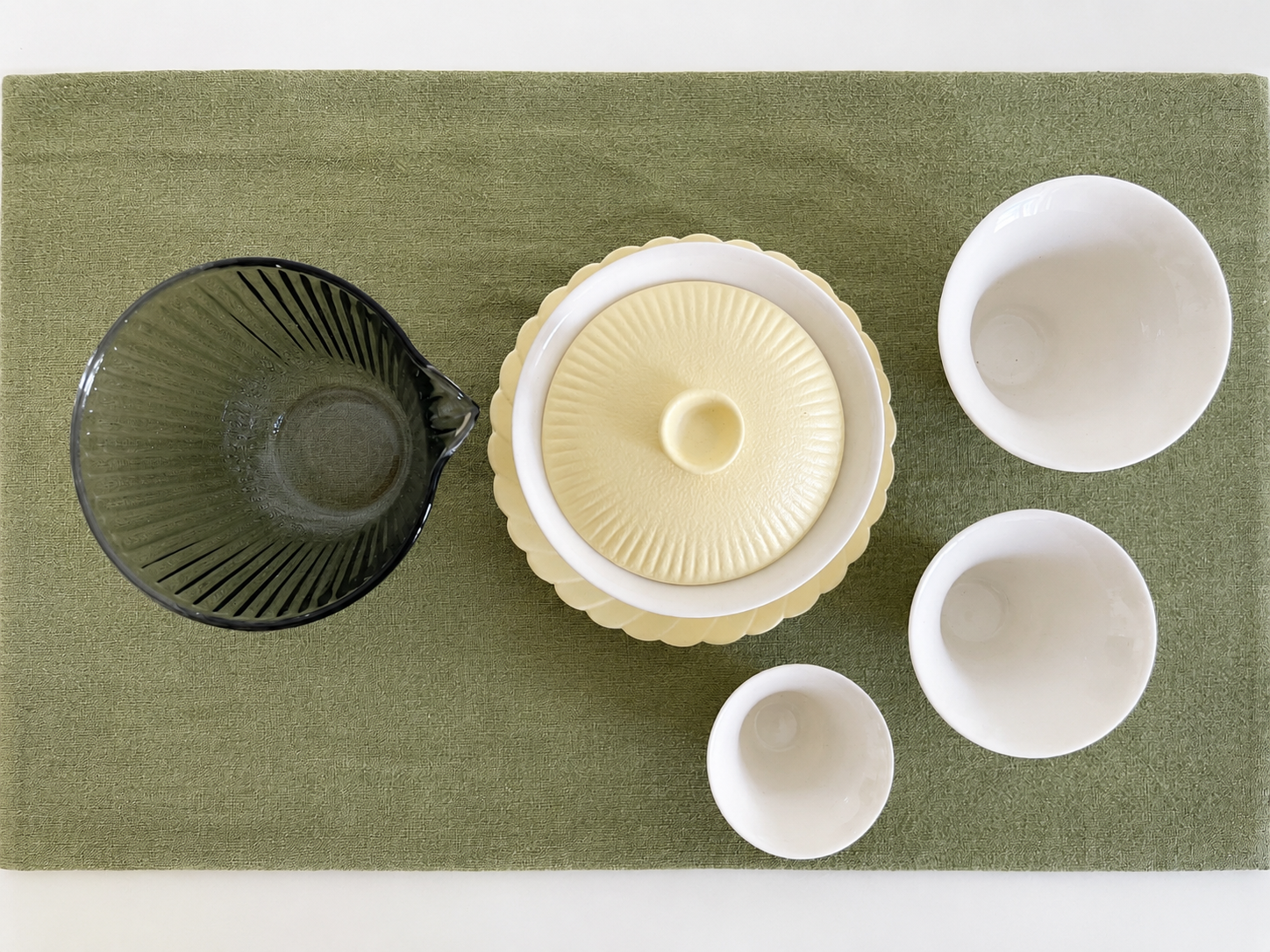 Yellow tea set3